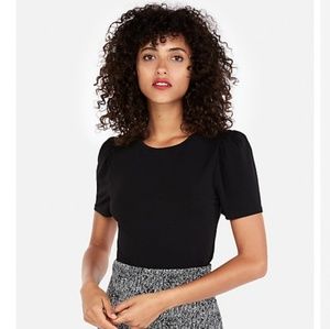 Fitted Puff Sleeve Blouse